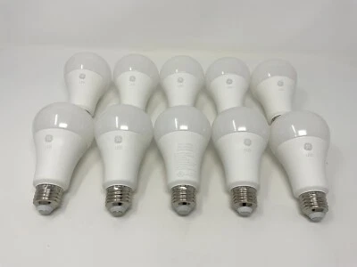 10 Pack GE LED General Purpose Light Bulb 16W 100W Soft White 2700K A21 - Image 1 of 2