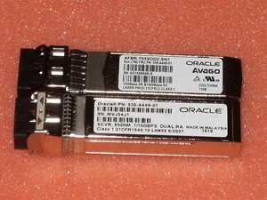 Sun Oracle 530-4449-001 10Gbe SFP+ 1/10GBPS Dual Rate 10GBase-SR X2129A X5563A - Picture 1 of 2