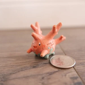Corsola (Matte)Pokemon Monster Figure Nintendo Tomy Collezione Giocattolo. - Foto 1 di 2