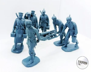 MOSTudio German soldiers WW1 with a machine gun Scale 1:32 NEW RELEASE 2025 - Picture 1 of 1