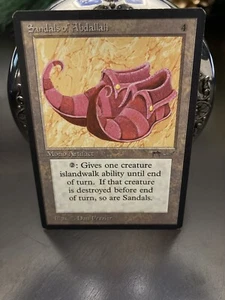 Sandals of Abdallah Arabian Nights EX/NM (Reserved List MTG Card) - Picture 1 of 2