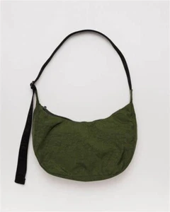 Baggu Medium Crescent Nylon Bag Laurel Bay Green, NWT, Shoulder/CrossBody Bag - Picture 1 of 12