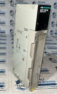 Schneider 140ACO13000 140-ACO-130-00 Modicon Quantum Analog Output Module - Picture 1 of 12