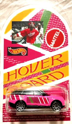 Hot Wheels Custom Tupac Back To The Future "Thug Life Range Rover" H-Board - Image 1 of 4