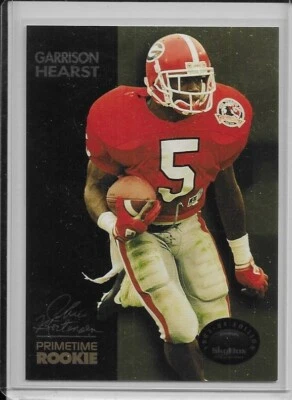 1993-94 Skybox Primetime Rookie Insert Garrison Hearst #PR4 RB NCAA Georgia NFL - Image 1 of 2