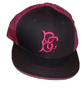 Brooklyn Cyclones Pink Trucker Hat Breast Cancer MCU Park New York Mets Baseball - Picture 1 of 3