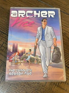 Archer Season 5 (2014) DVD Comedy Archer Vice H. Jon Benjamin Judy Greer - Picture 1 of 6