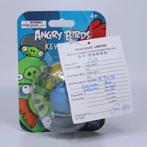 SAMPLE Angry Birds PVC Keychain Blue Bird | 3" 2011 CWT Collection (E11 Variant) - Picture 1 of 7
