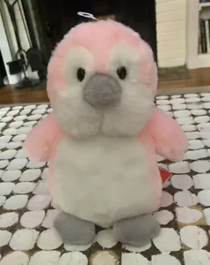 Gitzy ROSA Bebé Pingüino Animal de Peluche Juguete Suave Sonajero Cuna Amoroso Juguete LINDO - Imagen 1 de 3