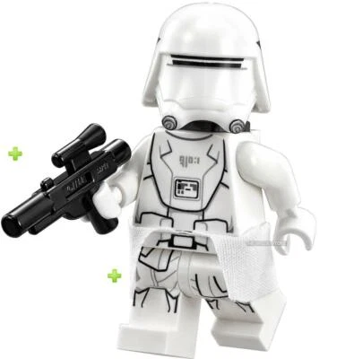 LEGO STAR WARS - FIRST ORDER SNOWTROOPER +KAMA + BACKPACK - 75202 - 2019 - NEW - Image 1 of 2
