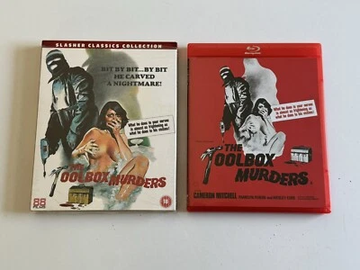 THE TOOLBOX MURDERS - 1978 UK BLU-RAY REG. B w/ NUMBERED SLIP HORROR - 88 FILMS - Image 1 of 4