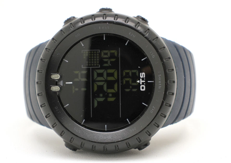 O.T.S. T7005G Reloj Digital Deportivo Exterior 50M Impermeable Reloj Hombre - Banda MALA Foto 1 de 4