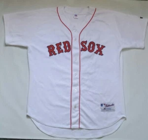 Camiseta deportiva auténtica vintage de los Medias Rojas de Boston Russell talla 48 - Imagen 1 de 8