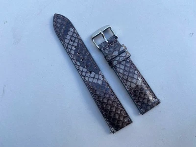 Correa de reloj de cuero negro gris rojo 26 mm 24 23 22 21 20 19 18 17 16 14 Foto 1 de 4