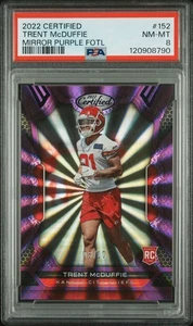 2022 Panini Certified - Trent McDuffie #152 Mirror Purple FOTL 6/10 (RC) NM-MT - Bild 1 von 2