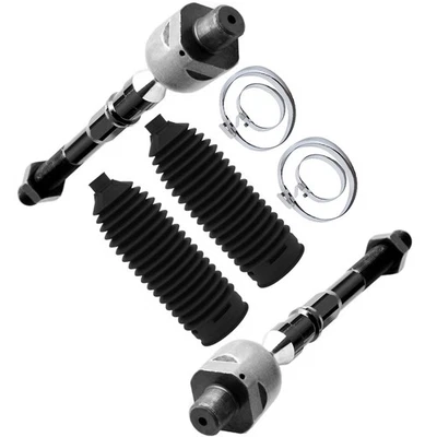4Pcs Steering Inner Tie Rod End Rack Pinion Bellow For 2005-2019 Nissan Frontier - Image 1 of 4