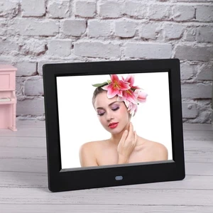 XCLT-808 8 Inch Desktop Electronic Clock Calendar Alarm Digital Photo Frame E AU - Picture 1 of 12