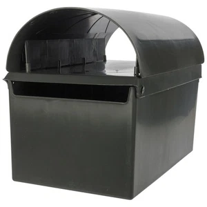 HomeLeisure Small Charcoal Paterson Post Letterbox - Picture 1 of 1