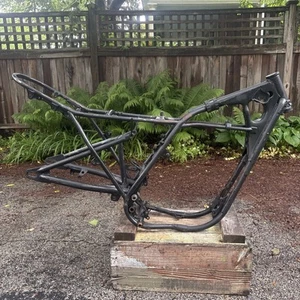 1976 Yamaha IT400 Frame IT400C IT 400 C Main Chassis Rear Swing Arm Swingarm OEM - Bild 1 von 24