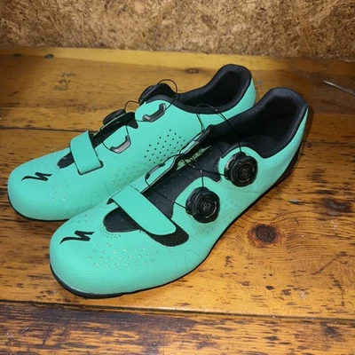 Zapatos de bicicleta Specialized Torch 3.0 para mujer EU 43 US 11 DBL verde menta BOA USADOS EN EXCELENTE ESTADO Foto 1 de 4