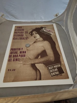 Reporta Jes Estelares Magazine November 1978 Jayne Mansfield Back Cover VF - Image 1 of 2