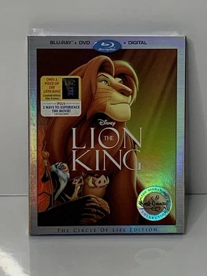 The Lion King (Blu-ray/DVD Disc + Digital Copy) Slipcover New Factory SEALED! - Image 1 of 4