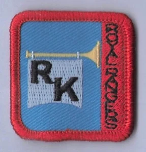 Patch Royal Rangers RK Patr Helper Uniform Merit Badge Religion Red 1.5x1.75" - Picture 1 of 3