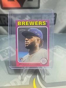 2024 Topps Heritage High Number - Jackson Chourio #632 Mini (RC) - Foto 1 di 2