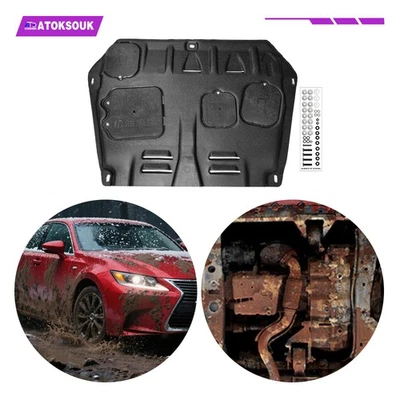 Engine Splash Shield For Lexus ES350 2013-2015 Heavy Skid Plate W/Service Hole Foto 1 de 4