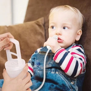 Nose Sucker Baby Nasal Aspirator Nose Cleaner Baby Nose Cleaning - Picture 1 of 12