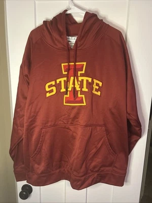 Red Iowa State Cyclones Champion Hoodie 2XL - Image 1 of 4