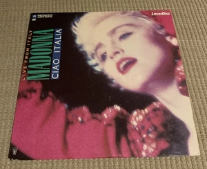 MADONNA LIVE FROM ITALY CIAO ITALIA (LASERDISC) 100 Minutes GREAT CONCERT! - Foto 1 di 2
