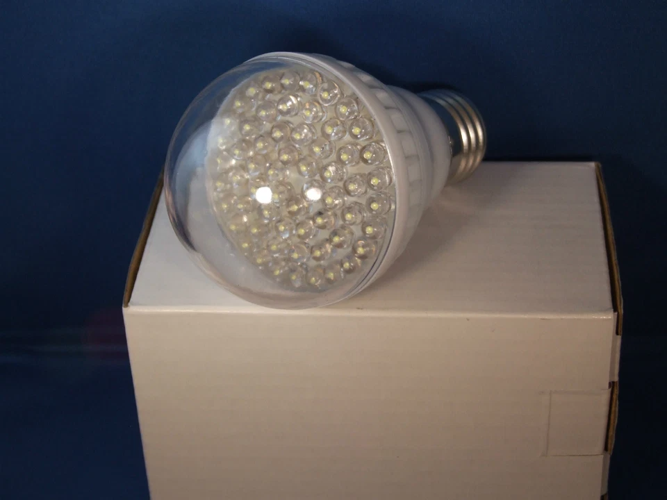 Black Light Blue 60LED Poster UV Glow Low Heat Bulb 110V USA Engineer Certified - Image 1 of 1