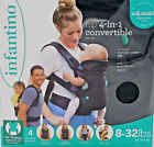 Infantino Flip Advanced 4-in-1 Convertible Carrier Newborn Baby Black
