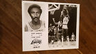 1976-77 LAKERS TEAM ISSUE PHOTO CARD MARV ROBERTS ROCKETS SQUIRES COLONELS ABA