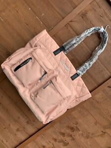 NEW-STEVE MADDEN large Blush Bag With Multiple Compartments, Very Handy, Gift
