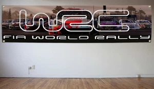 World Rally Championship Banner Flag 2X8Ft Wrc Rallying Series Racing Car Garage - Bild 1 von 2