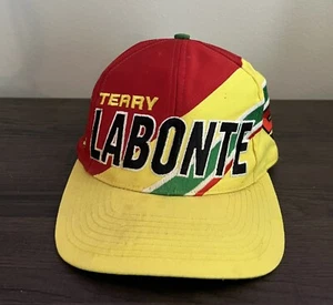 Vintage KELLOGG'S Racing Terry Labonte Stitched Signature HAT CAP 1990s - Picture 1 of 9