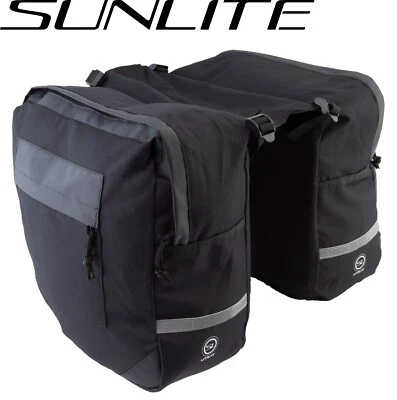 Bolsa Sunlite Alforja Utili-T 1 Rack Top Negro Foto 1 de 4