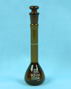 MATRAZ VOLUMÉTRICO ÁMBAR SIBATA 10 ml CLASE A - Imagen 1 de 1