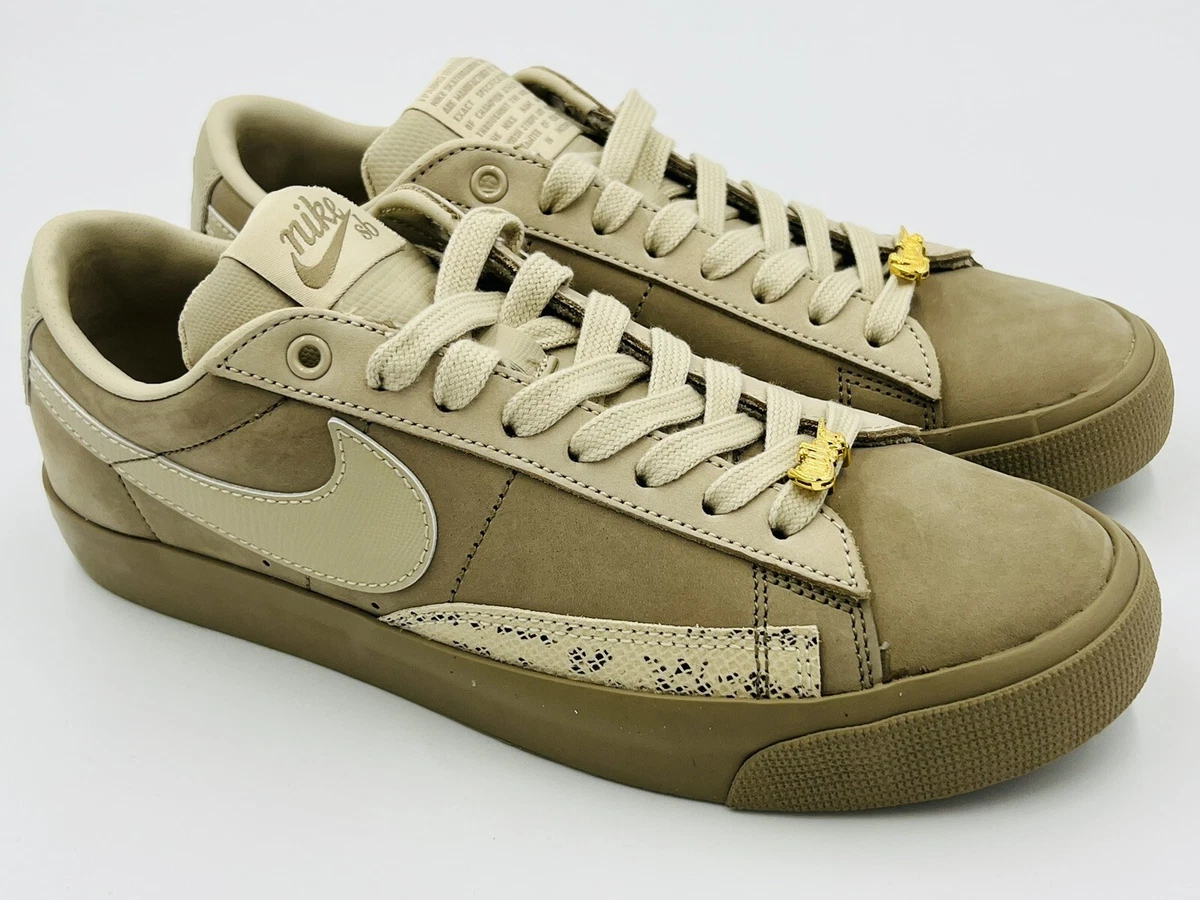 Nike Forty Percent Against Rights x Blazer SB Low Khaki for Sale