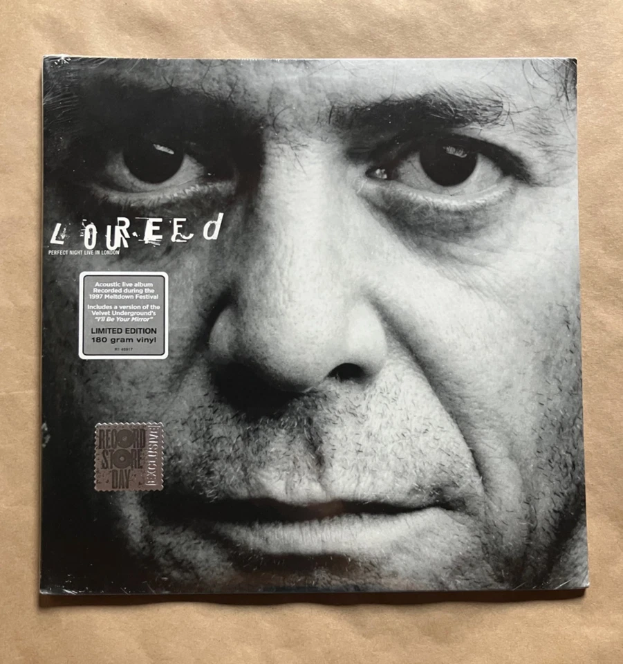 LOU REED A Perfect Night Live Acoustic 2LP 2017 US 1st Vinyl NEW SEALED RSD/7000 - Image 1 of 4