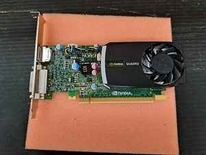 Used, Nvidia, QUADRO 400, 512MB DDR3 PCI Express Gen 2 x16 DVI-I DL - Picture 1 of 5