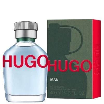 HUGO BOSS MAN GREEN 40ML EAU DE TOILETTE SPRAY BRAND NEW & BOXED