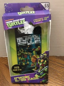Nickelodeon Teenage Mutant Ninja Turtles iPhone 5 / 5S Case Hardshell Cover NEW - Picture 1 of 5