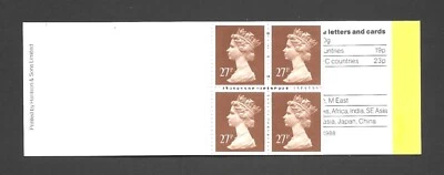 GF2, £1.08 booklet. ref S87 - Image 1 of 2