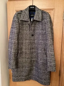Antony Morato Men's Overcoat SIze M Black TO035 - Picture 1 of 1