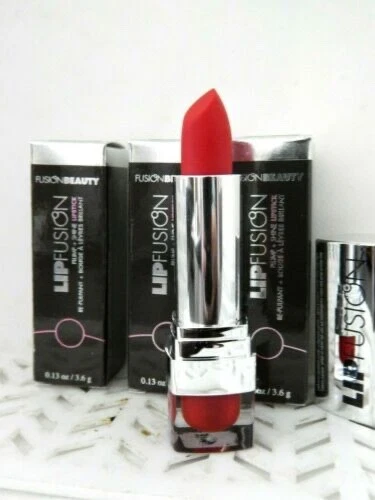 Fusion Beauty LIP FUSION Plump + Shine Lipstick, Risque Red  .13oz - Image 1 of 1