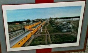 Union Pacific Burlington Route ""GRAND ISLAND CROSSING"" 1992 Ltd Ausgabe Druck - Bild 1 von 1