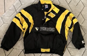 PITTSBURGH PENGUINS STARTER CASUAL BOMBER NHL JACKE EISHOCKEY Vintage - Bild 1 von 5